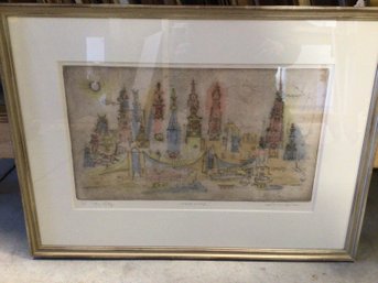 Irving Amen, Am. 1918-2011, 'The City'