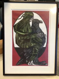 Leonard Baskin, Am. 1922-2000, 'Egg Mother'