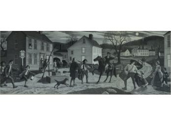 'Paul Revere Warns The Colonists'