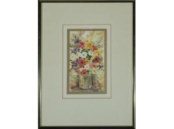 Fran Scully (Am. 20th Century) - 'Floral Boquet'