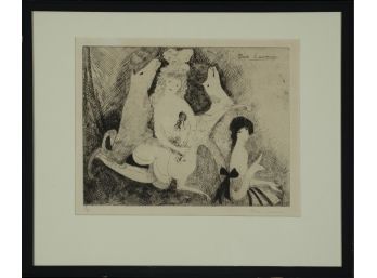 Marie Laurencin (Fr. 1883-1956) - Les Biches, C. 1920s