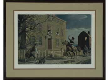 'Paul Revere Warns Captain Isaac Hall' IIII