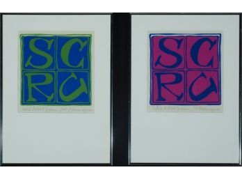Mosman Lyman - 'Tribute To Robert Indiana' (Diptych)