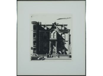 Lawrence Kupferman (Am. 1909-1982)- 'Victoria Mansion'
