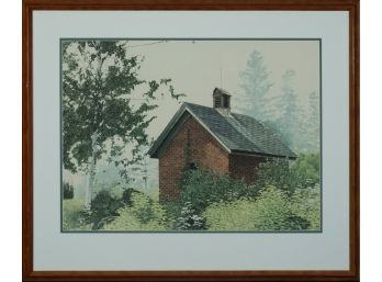 John Weiss (Am. 20th-21st Century) - 'Brick Shed'