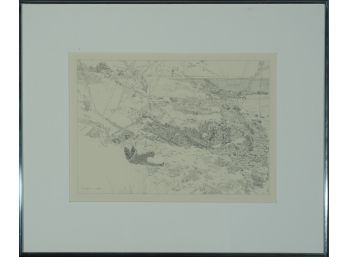 Jayne Dwyer - Coastal Scene, 1982