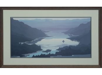 Jerry Schurr (Am. 20th Century) - 'North Lake Tahoe, 1985'