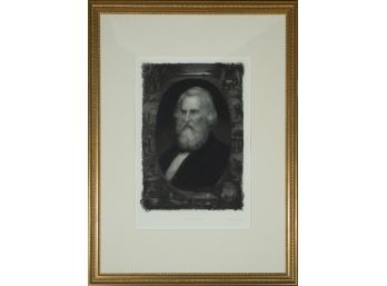 William Marshall (Am. 1837-1906) - Henry W. Longfellow, 1881