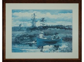 After Winslow Homer (Am. 19th-20th Century) - 'The Blue Boat, 1892'