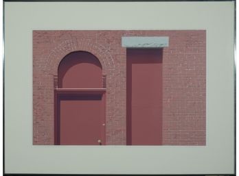 David Sullivan (Am. B. 1941) - 'Two Doors And 664 Bricks' 1971