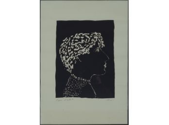 Zoran Antonio Music (It. 1909-2005) - 'Ida (Profile Looking To Right)'