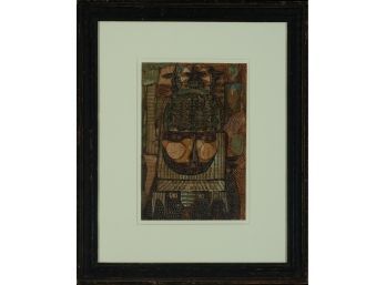 Conger Metcalf  (Am. 1914-1998)- 'Collage' 1951