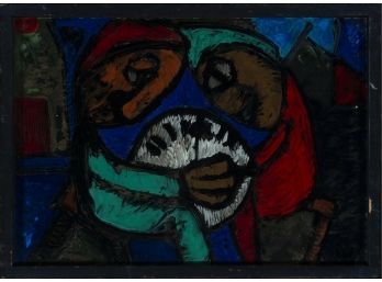 LEOKADIA PLONKOWA (POLISH 20TH CENTURY) - 'Zegarmistrozowie'