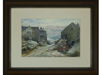 James Frances 'Jas' Murray (Am. 1899-1990) - Monhegan Island, ME