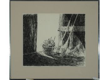 William Preston - 'Leon's Fishhouse' 1963