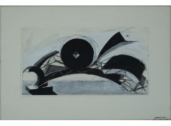 Bill Brayton (Am. 20th Century) - 'Foam Bridge' 1987