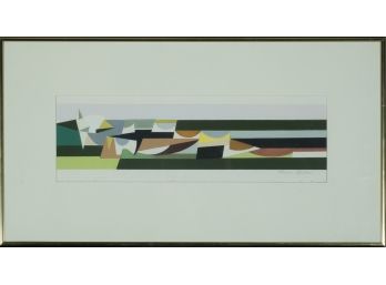 Panos Ghikas (Am. B. 1924) - 'Sea-Horizon'