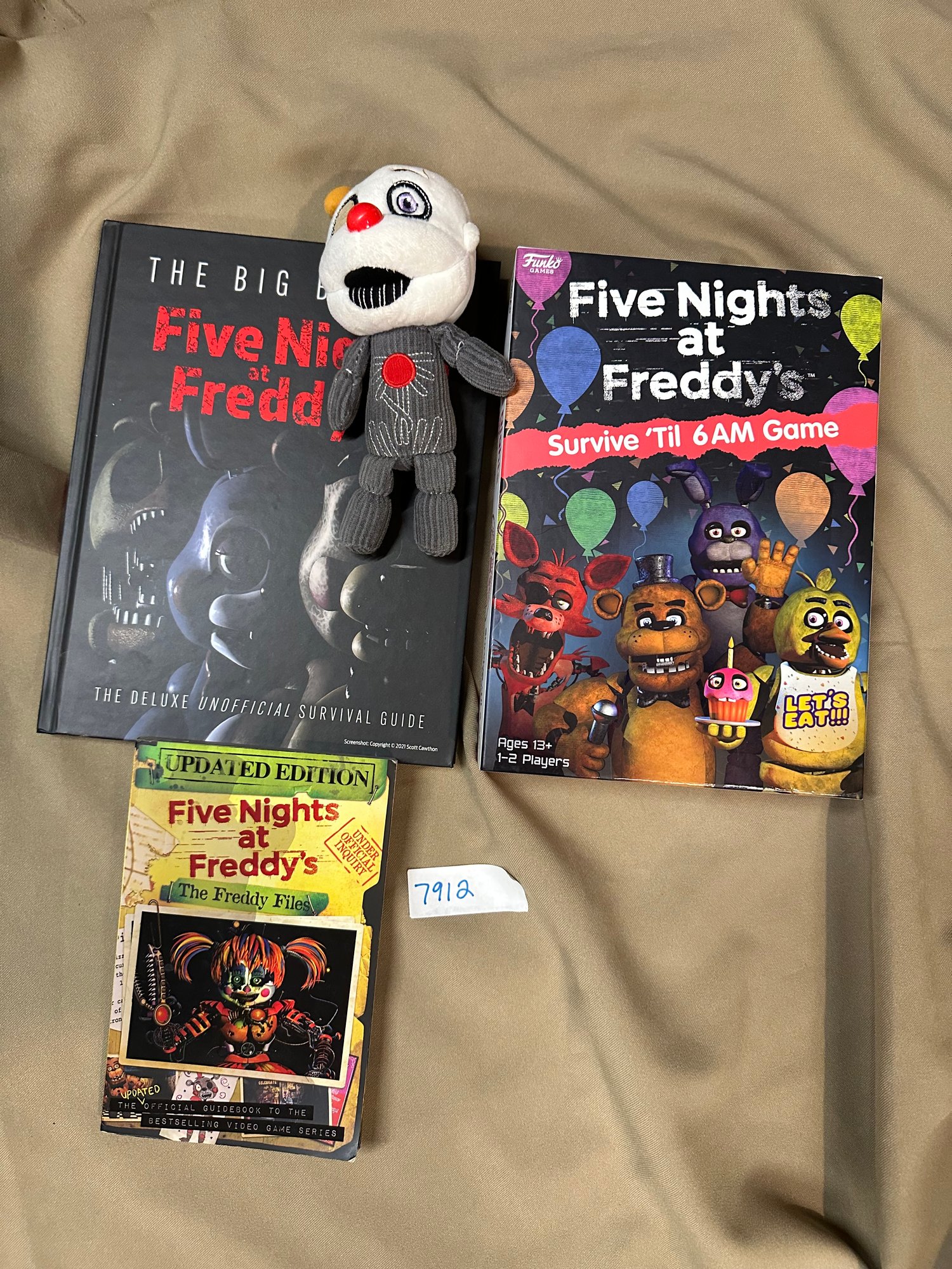 Board Game FNAF Books Plush Toy Five Night At Freddy's #7912