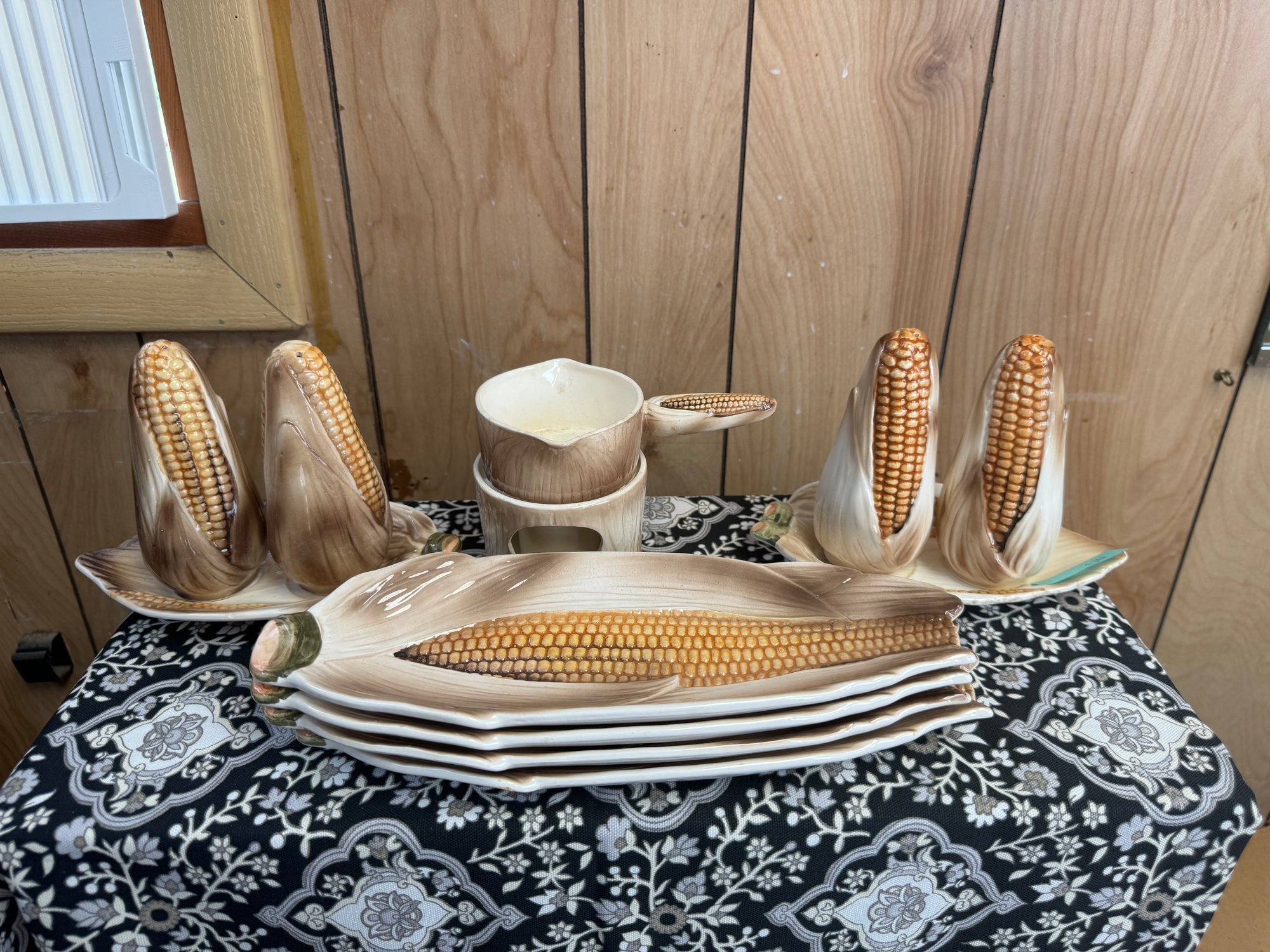 Vintage Embassy Quality Products Corn On The Cob Serving Set #19094 ...