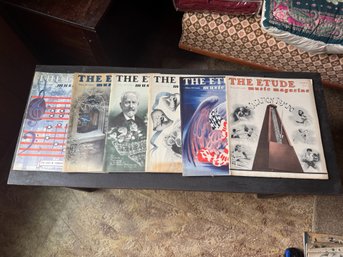 Vintage The Etude Music Magazine Lot