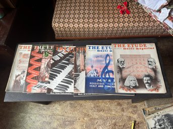 Vintage The Etude Music Magazine Lot