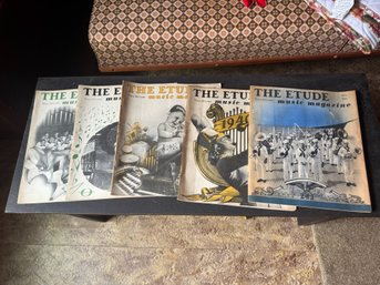 Vintage The Etude Music Magazine Lot