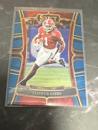2023 Panini Select Draft Picks Jahmyr Gibbs Rookie Football Card