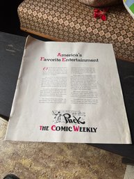 Puck The Comic Weekly Vintage Magazine