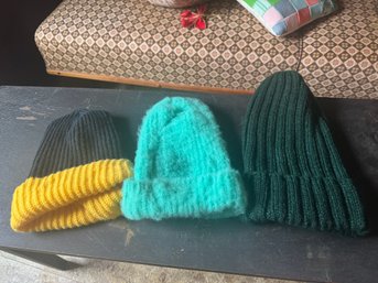 Lot Of Vintage Knitted Hats