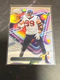 J.J. Watt 2023 Topps Composite Cosmic Chrome Football Trading Card