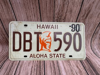 Vintage HawaiiLicense Plate