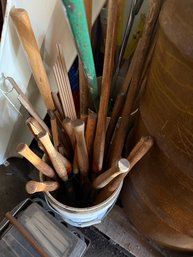 Lot Of Yard Implements