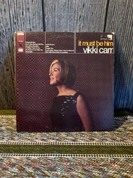 VIKKI CARR - It Must Be Him LP - Liberty Records Vinyl Album