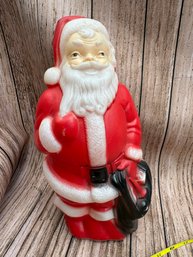 Vintage Santa 1968 Empire Plastic Blow Mold
