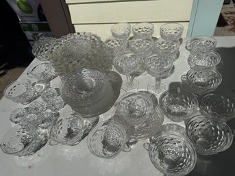 Large Lot Of Fostoria American Glassware