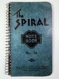 Vintage The Spiral Note Book