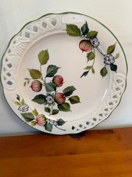 Brunelli Italian Ceramic Dinner Plate