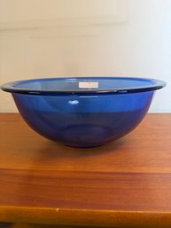 Vintage Pyrex Cobalt Blue Mixing Bowl