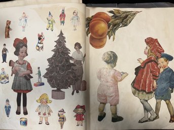 Antique 1920 Scrap Book