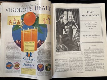 Antique 1935 Pictorial Review Magazine