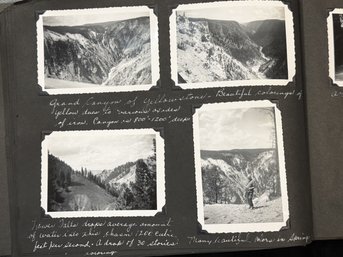 Vintage Grand Canyon Yellowstone And More Photo Album Photography Collection