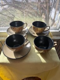 Pier 1 Coffee Cup And Saucers