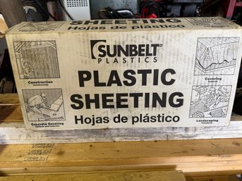 Box Of Sunbelt Plastic Sheeting