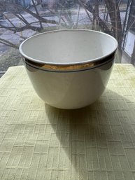Vintage White Granite W.S. George Bowl