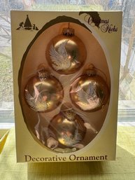 Vintage Christmas By Krebs Glass Ornaments