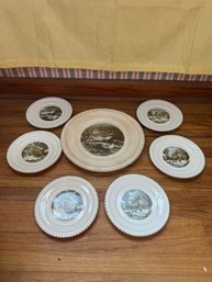 Vintage Harker Pottery Dishware Lot