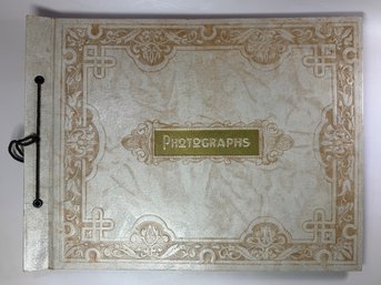 Vintage Photograph Album And Photos
