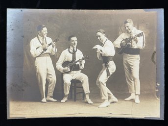 Antique Photograph - Mariachi Band