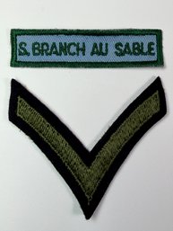 Vintage Military Rank Patch