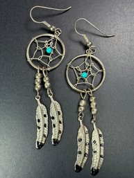 Dream Catcher Dangle Earrings